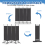 4 Panel Room Divider Folding Privacy Screen Home Office Furniture Wall Partition 6