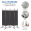 4 Panel Room Divider Folding Privacy Screen Home Office Furniture Wall Partition 5