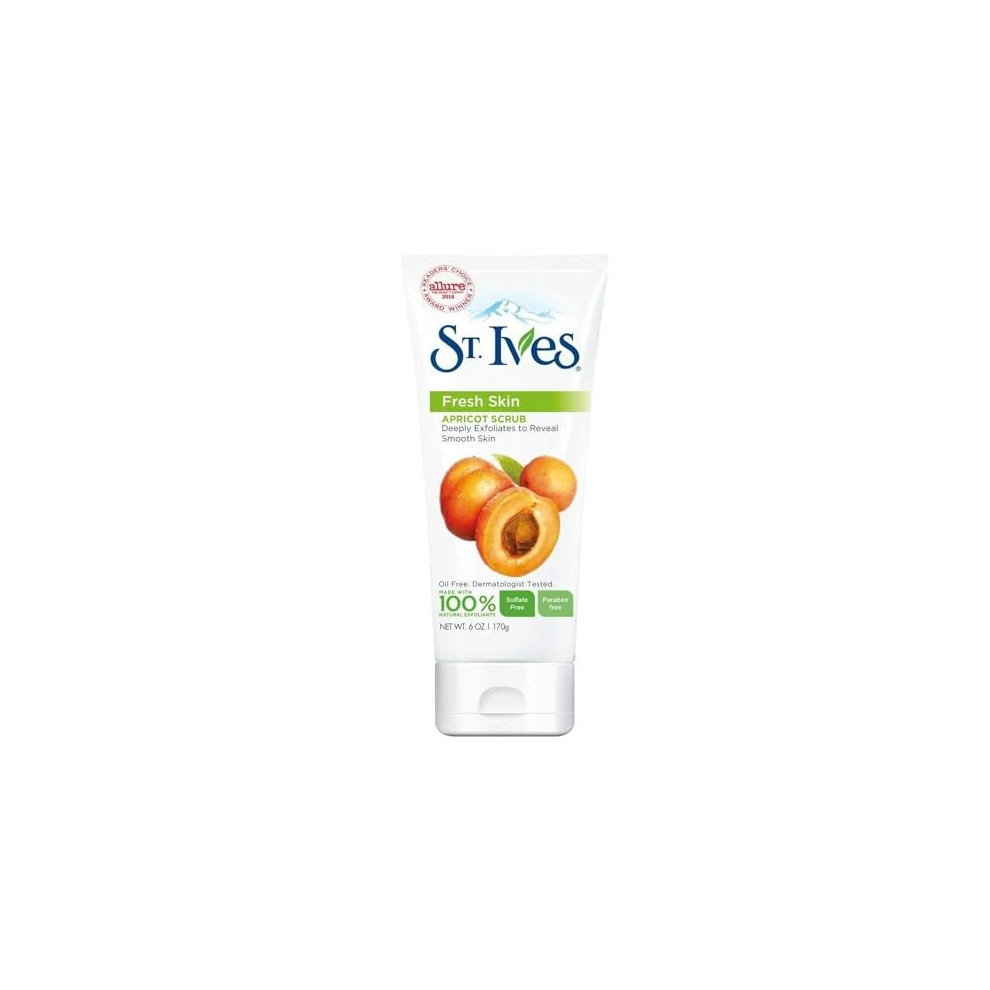 St. Ives Face Scrub Apricot 6 oz Pack of 2