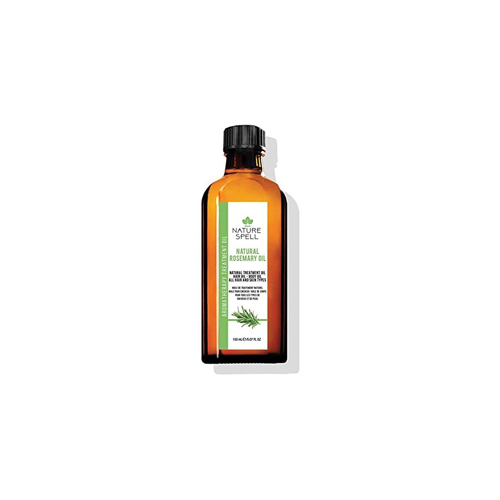 Nature Spell Rosemary Oil For Hair Skin 150 Ml Rosemary Oil For Hair Growth Treat Dry Damaged Hair To Target Hair Loss Made In The Uk