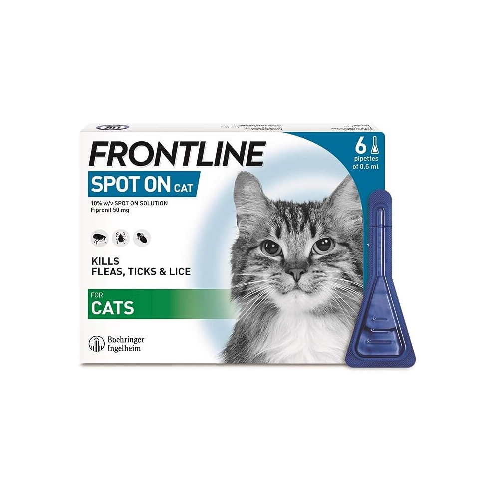 Frontline Spot On Cat 6 Pipettes