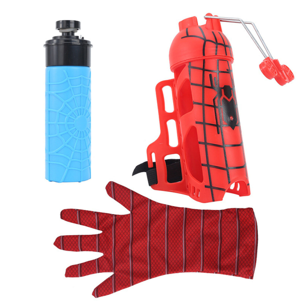 Flemye (-1Pcs, A) Spider Web Shooters Toy For Kids Fans, Hero Launcher Wrist Toy Set Uk Best Sale Black