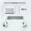 Convector 3 heat settings wall mounting wall bracket Thermostat 2