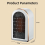 Electric Thermostat Quiet Low Energy Automatic Shutdown 2 Fan Speeds 2