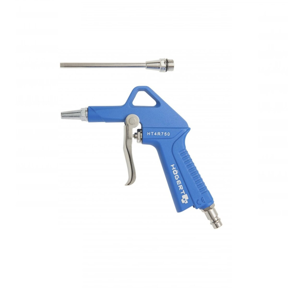 Air Blow Gun With Short And Long Nozzles - Ht4r750 Of Hogert 5902801026669