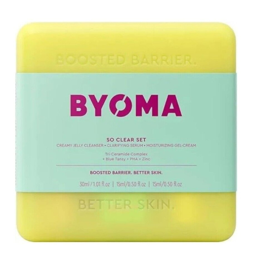 BYOMA Clarifying Starter Kit Mini Cleanser 30Ml,Mini Lightcream15Ml 2