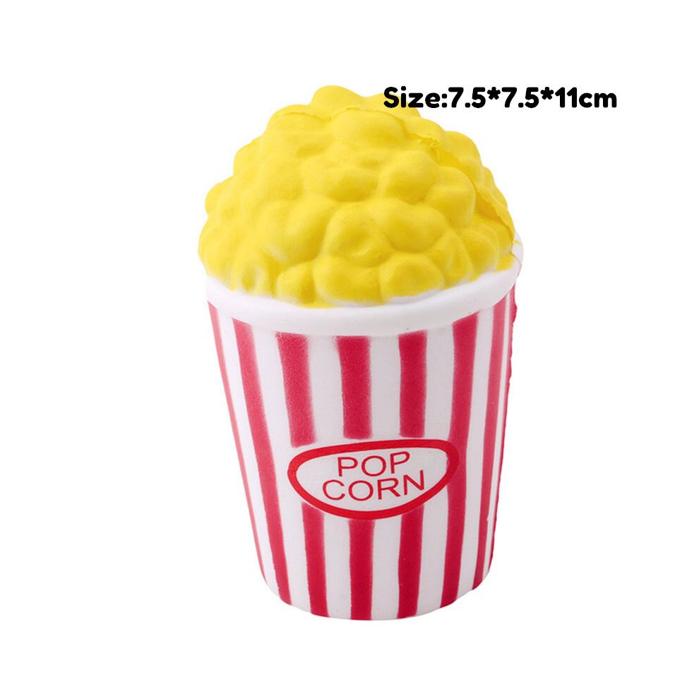 Skesrjtop (Popcorn) Kawaii Squishy Toys Slow Rising Squeeze Pu Popcorn Animals Anti Stress Relief Squishies Toy For Children