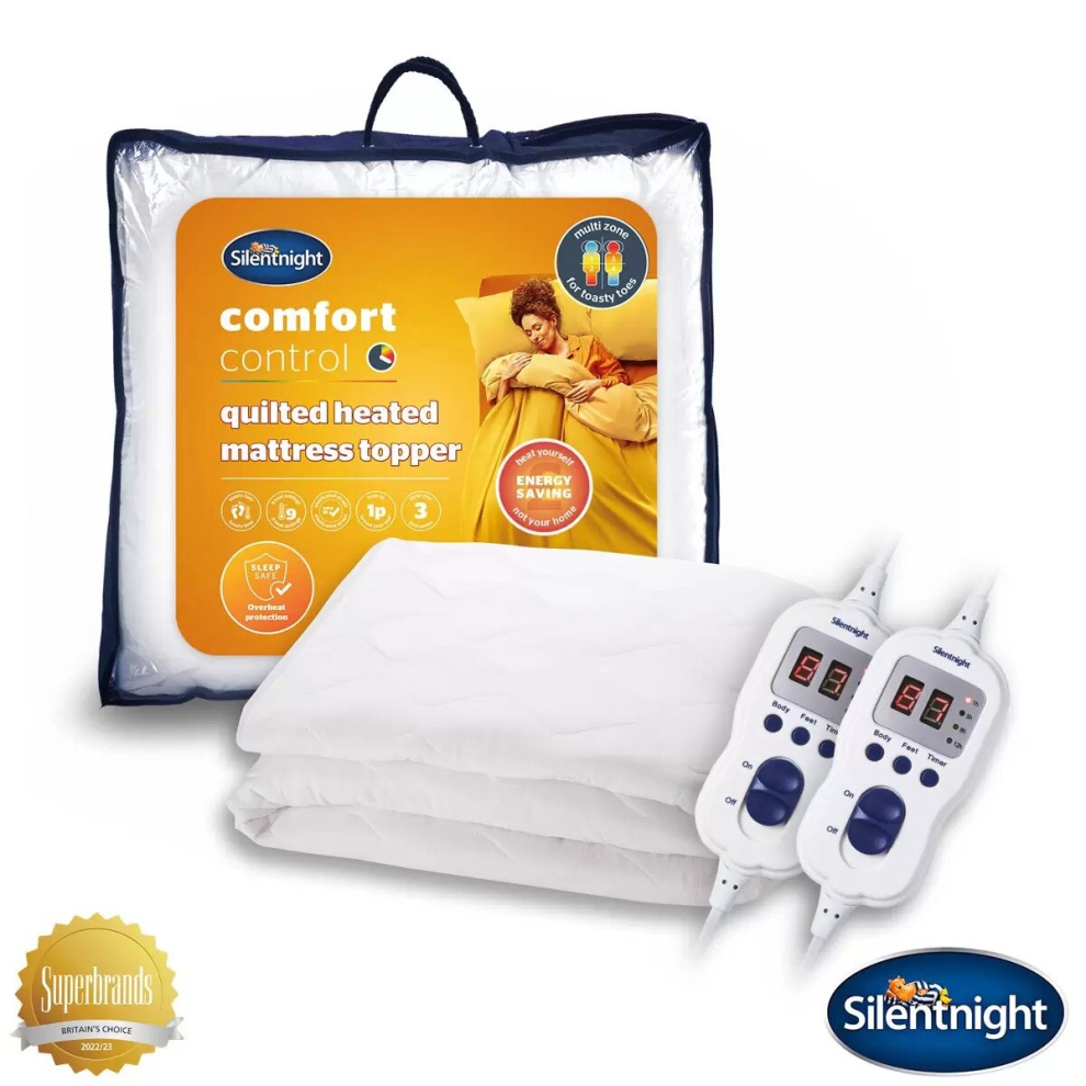 Silentnight King Multi Zone Heated Mattress Topper