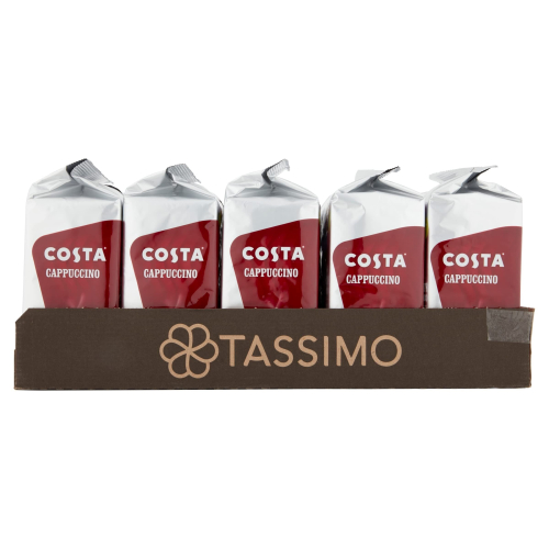 Tassimo Costa Cappuccino Tassimo Coffee Pods – 40 Drinks (5x8 Pack) Authentic Costa Taste 2