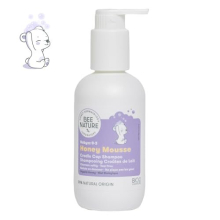 - Organic Baby Shampoo - Cradle Cap Treatment - Tear-Free - 99% Natural - Honey Mousse - Suitable for Newborns Children