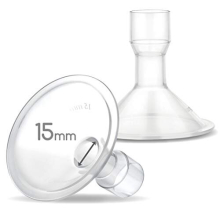 Myfit 15 Mm Shields; Compatible with Medela Breast Pump- Personalfit, Freestyle, Harmony, Maxi, Freestyle Flex Connector