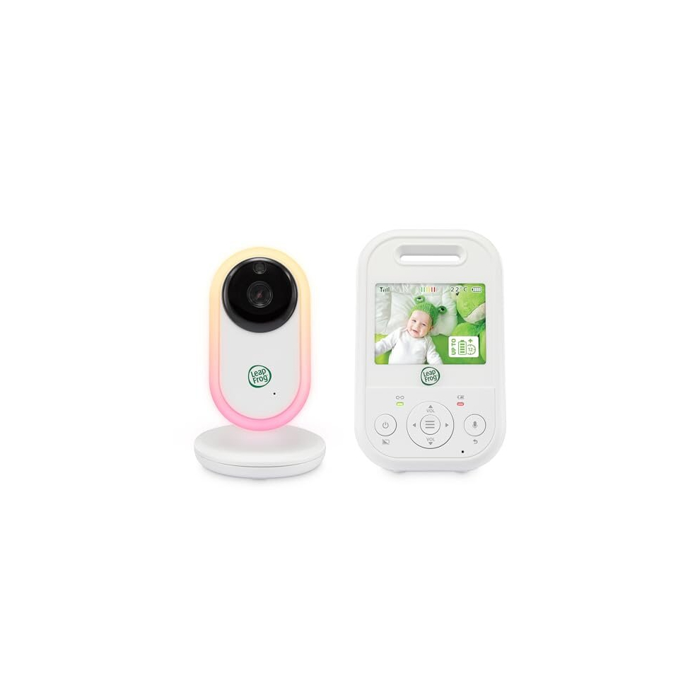 LF2413 2.8" Video Baby Monitor with Camera. Long Range upto 300 m, 2.8 Inch IPS Colour Screen, Soothing Sounds, 2x Zoom,