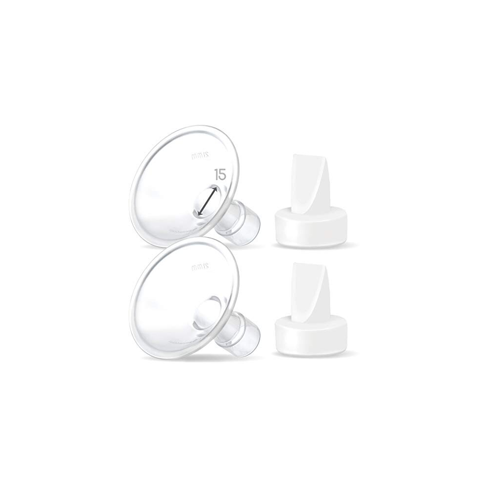 Pump Valve & MyFit 21mm Shield Compatible with Lansinoh Breast Pump Signature Pro/Smartpump/Manual Breast Pump. Replace