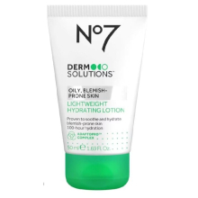No7 Derm Solutions Lightweight Hydrating Lotion Suitable for Oily, Blemish-Prone Skin 50ml