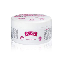 Bulgarian ROSE OIL ORIGINAL BODY BUTTER cream + cocoa butter, moringa oil, 250ml