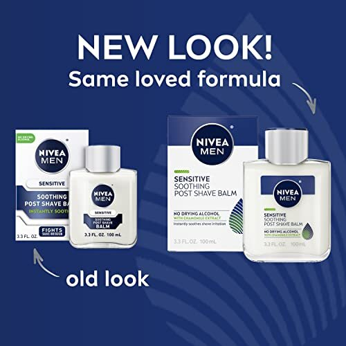 NIVEA Sensitive Post Shave Balm 3.3 Fluid Ounce (Pack of 3) 2