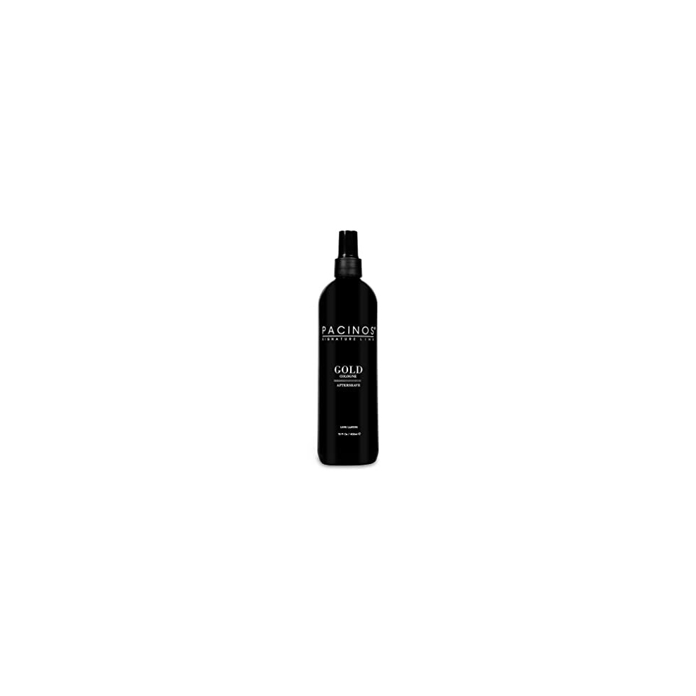 Pacinos Gold Aftershave & Cologne - Citrus & Spices - Refresh & Relieve Skin - Protect Skin & Alleviate Breakouts, Razor Bumps,