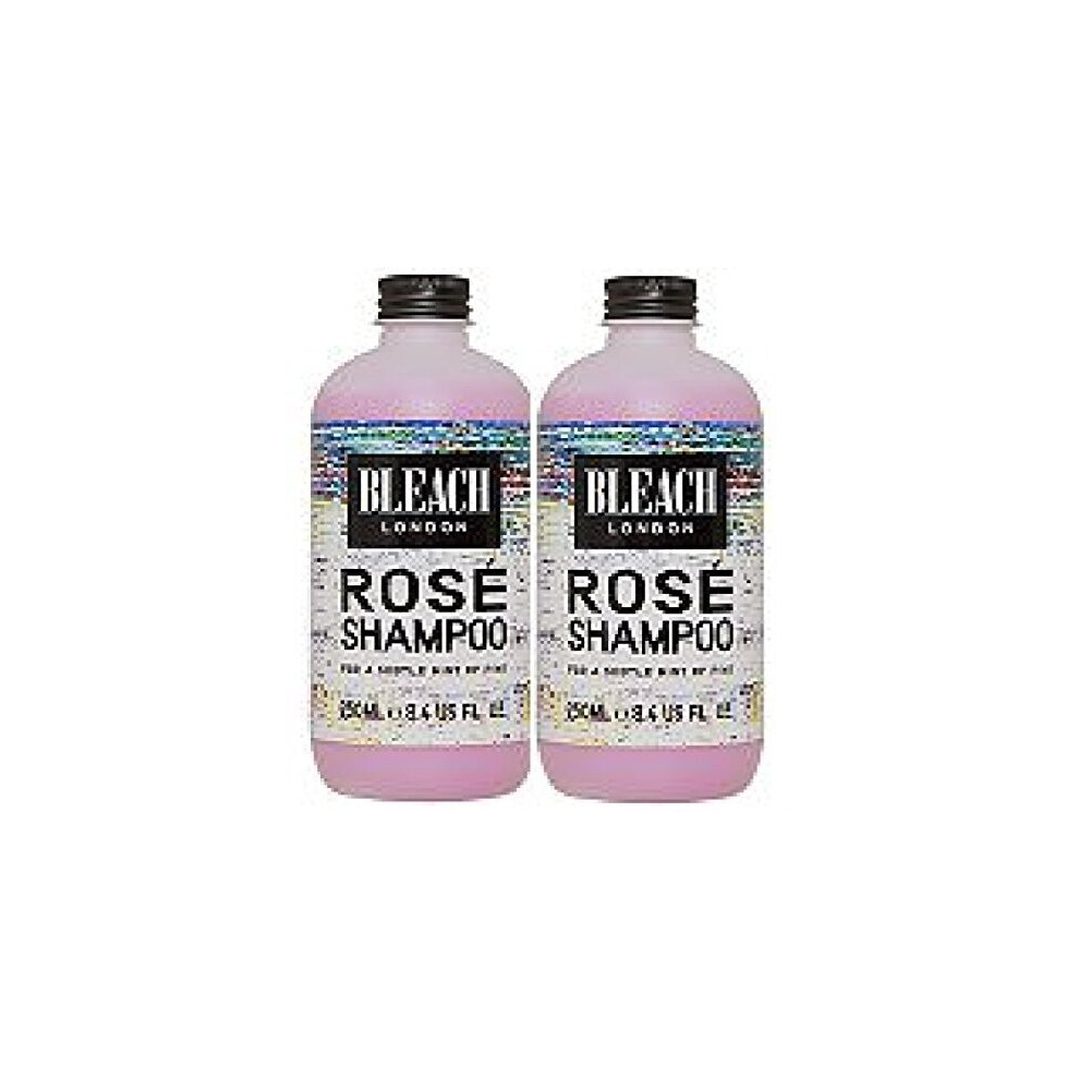 (2 PACK) Bleach London Rose Shampoo x 250ml
