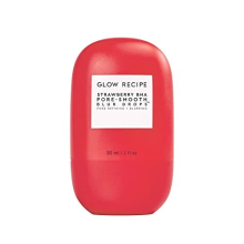 Strawberry BHA Pore-Smooth Blur Drops - Silicone-Free, Oil-Free - BHA Primer Face Makeup Pore Minimizer - Antioxidant