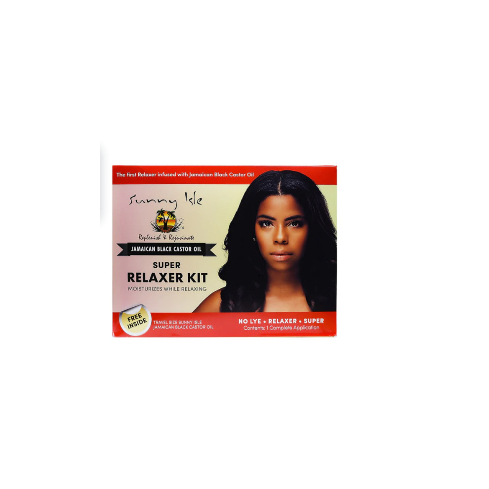 Sunny Isle Jamaican Black Castor Oil Relaxer Kit - Super Free UK Postage