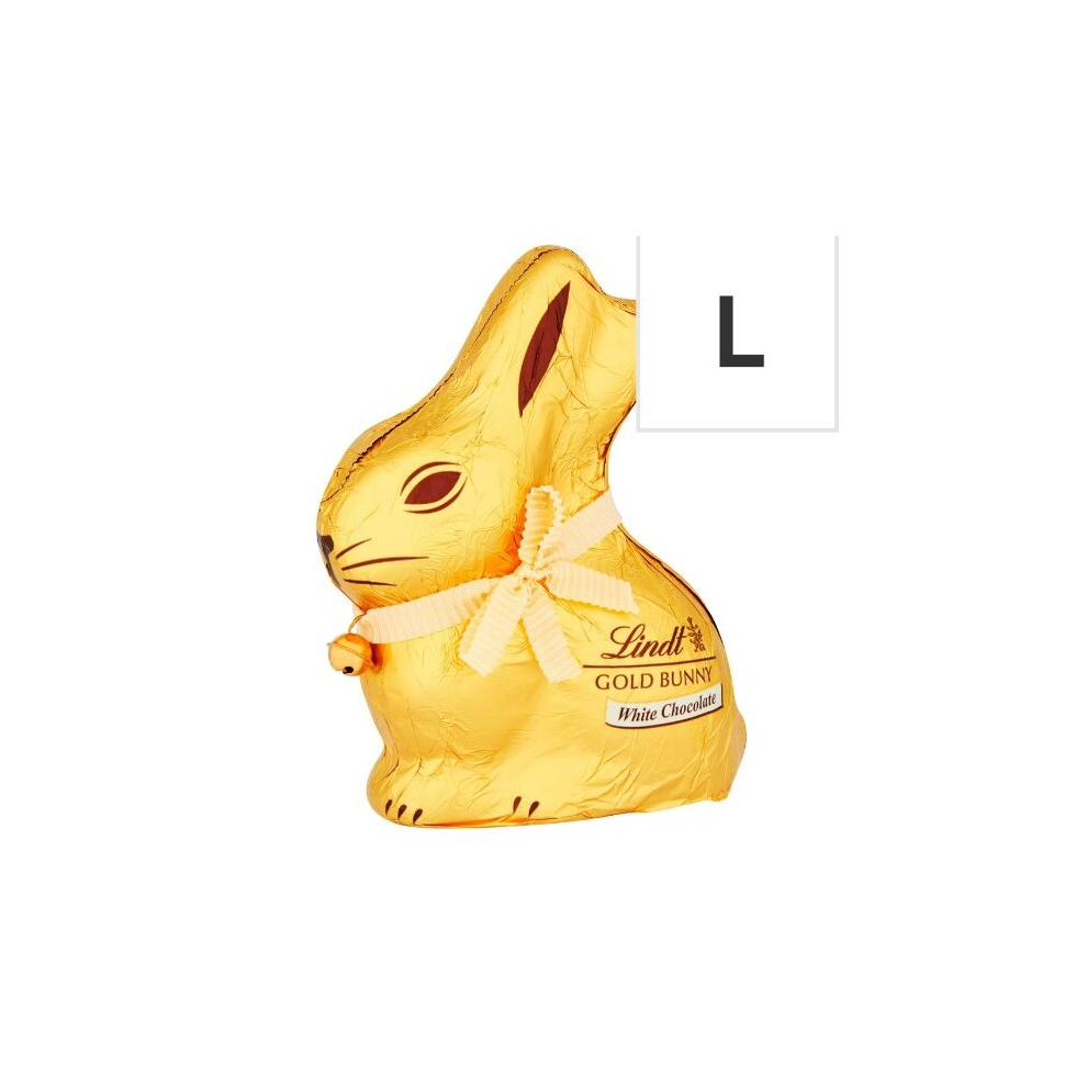 2 X Lindt Gold Bunny White Chocolate 200G