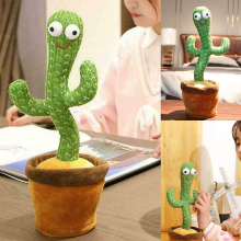 Dancing Cactus Baby Toys Talking Cactus Repeats What You Say Baby Boy Musical Toys for Kids