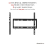 26-55" Wall Mount Bracket TV Mount TMW4040 W/ Sprit Bubble Load 110lb 5