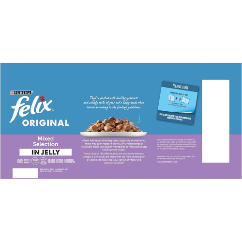 Felix Felix Mixed Selection in Jelly Cat Food 40x100g 1