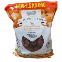 1.5Kg Irish Rover Dog Treats Chicken Meat Treats Chicken Sweet Potato