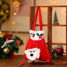 Christmas stockings mini socks Santa Claus Swilm Snowman reindeer clothing art decoration socks gift family holiday furnace decoration