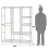 Portable Closet Wardrobe Clothes Rack Storage Organizer Hanging Rail Shelf 10