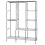 Portable Closet Wardrobe Clothes Rack Storage Organizer Hanging Rail Shelf 13