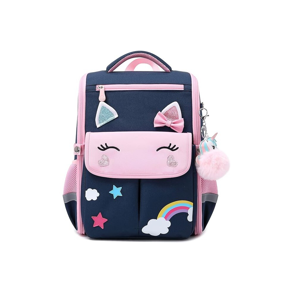 Unicorn Girls Backpacks for School Princess Bowknot Kids Bookbags Boys Dinosaur Backpack-image-OPC-PD9KVYY-NEW