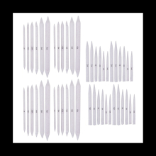 48 Pcs Blending Stump and Tortillions,Paper Art Blenders, Art Pencils