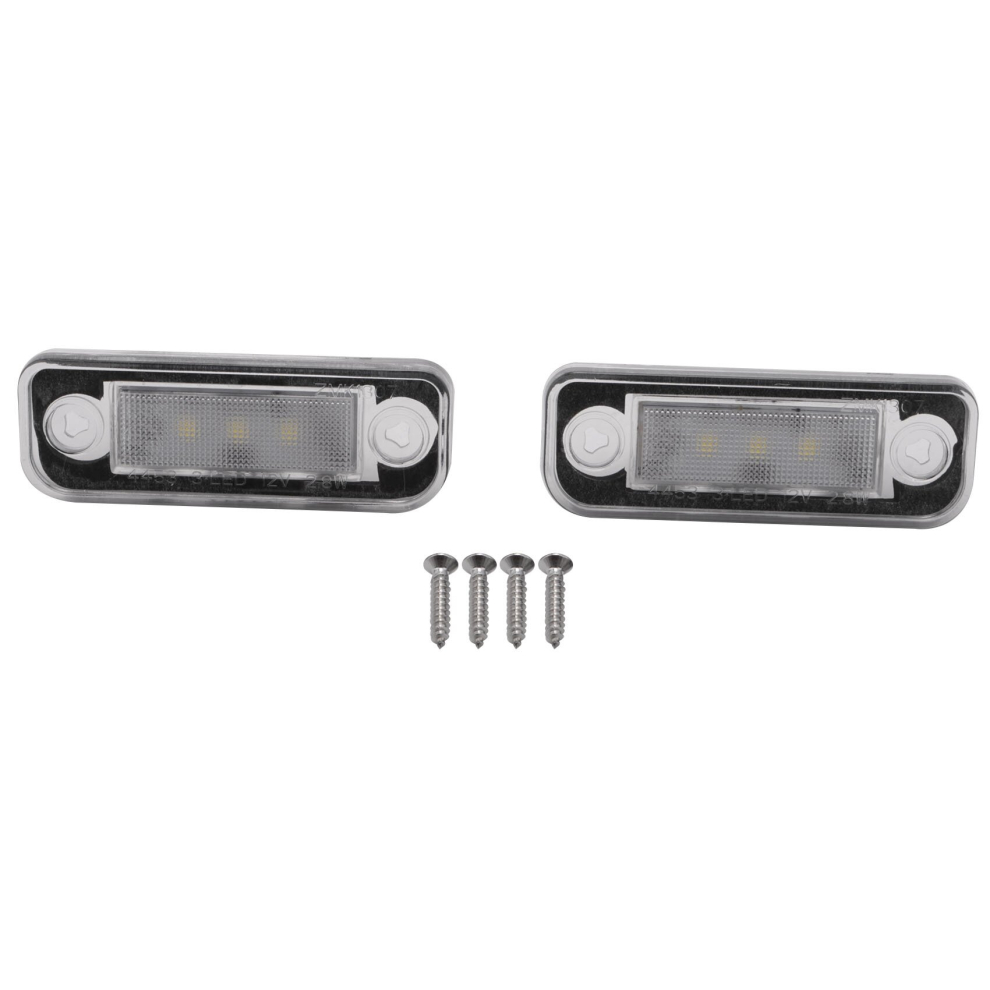 LED License Plate Light Lamp Free for W203 5D W211