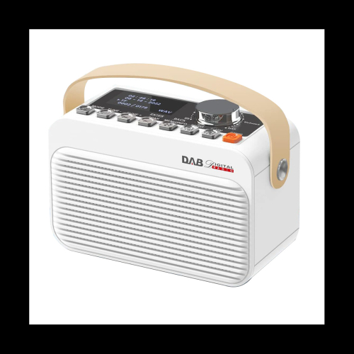 DAB+ FM Digital Radio,Portable Rechargeable DAB Radio on OnBuy