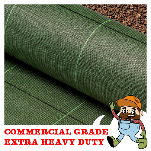 Premium 130gms Commercial Grade Weed Control Membrane Super Heavy Duty