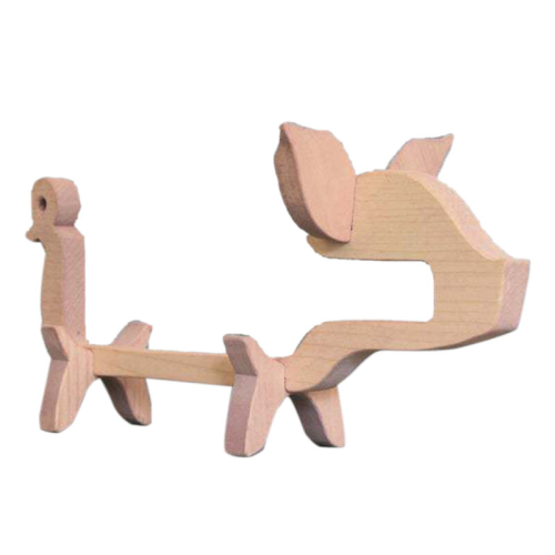 Wooden Pig Wine Rack Wine Holder Stand Wine on OnBuy