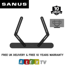 SANUS WSSAFM1-B2 for SONOS RAY Soundbar TV Mount Bracket in Black for 32"-65" TV
