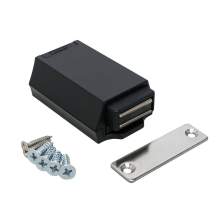(Black) Magnetic Touch Latch ML-ZN80 Heavy Duty