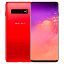 (Red) Samsung Galaxy S10 128GB Dual | Unlocked - Refurbished