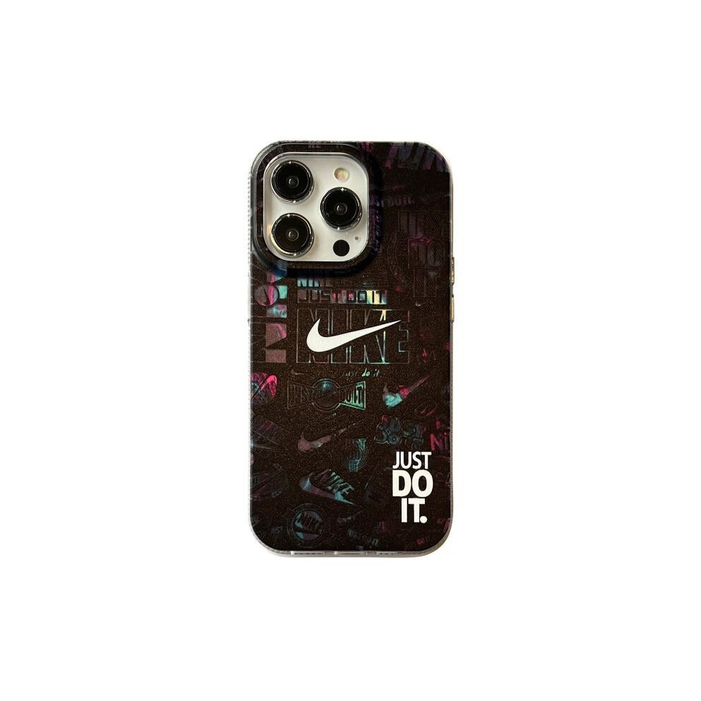 (style A, iphone 11) Originality Nike Logo TPU Case For Apple iPhone