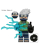 (8PCS-C) 24 X Naruto Uzumaki Minifigure Building Blocks Fits Lego 3