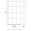 Bathroom L Shaped Bath Black Grid Shower Screen LH Front End Panel White 1700mm 6