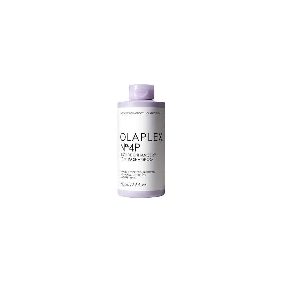 OLAPLEX No. 4P Blonde Enhancer Toning Shampoo, 250 ml Pack of 1