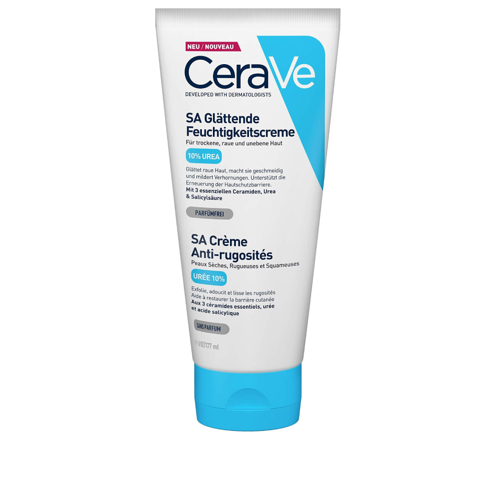 CeraVe SA Smoothing Cream for Rough and Bumpy Skin 177ml with Salicylic Acid and 3 Essential Ceramides