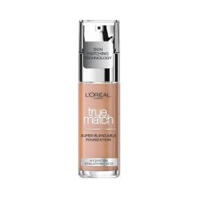 LOreal Paris True Match Liquid Foundation, Skincare Infused With Hyaluronic Acid, Spf 17, Available In 40 Shades, 2C Rose Vanilla, 30 Ml