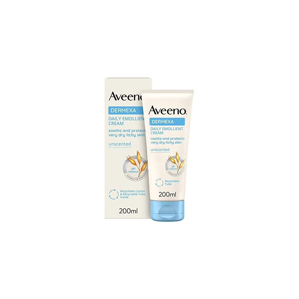 Aveeno Dermexa Daily Emollient Cream, 200 ml Packaging May Vary