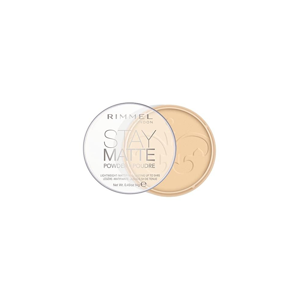 Rimmel Stay Matte Pressed Powder, Transparent, 14g