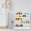 5 Scaffali per bambini Libreria per bambini Scaffale di stoccaggio Scaffale per giocattoli 7